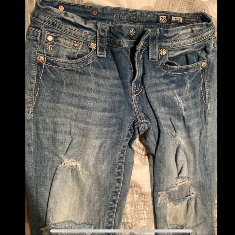 Miss Me Signature Bootcut Jeans Size 28
